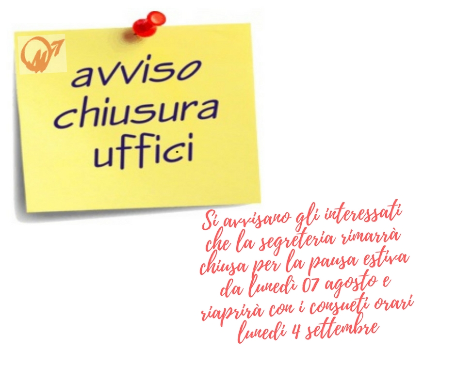 chiusura estiva uffici